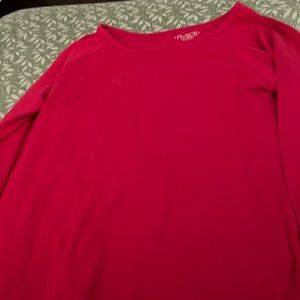 A long sleeve tank top